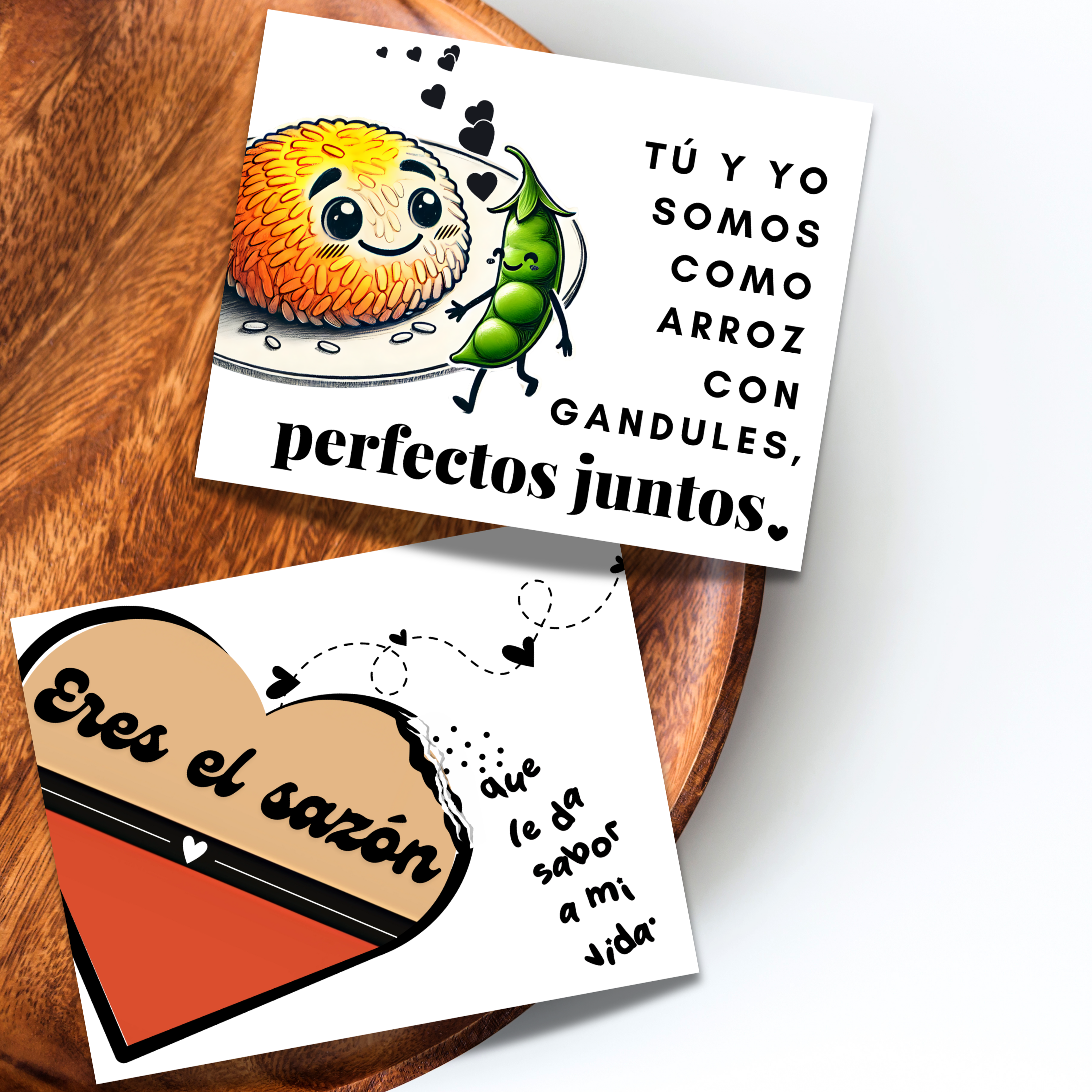 Puerto Rican Valentine Postcard Set image 2