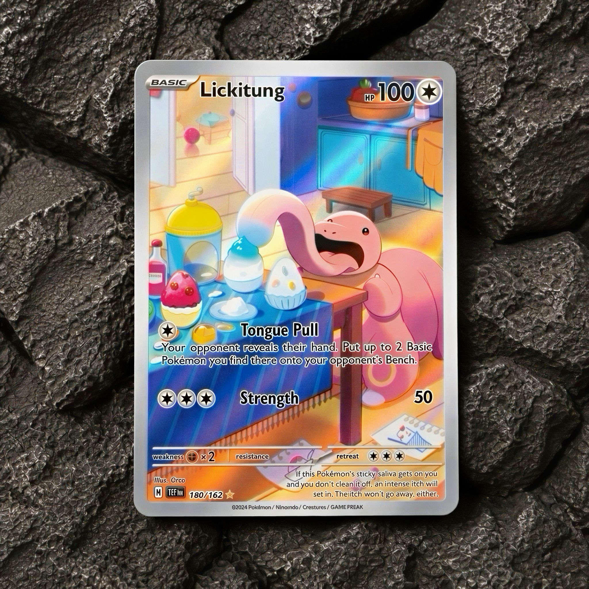 Lickitung 180/162 — Scarlet & Violet: Temporal Forces — Common