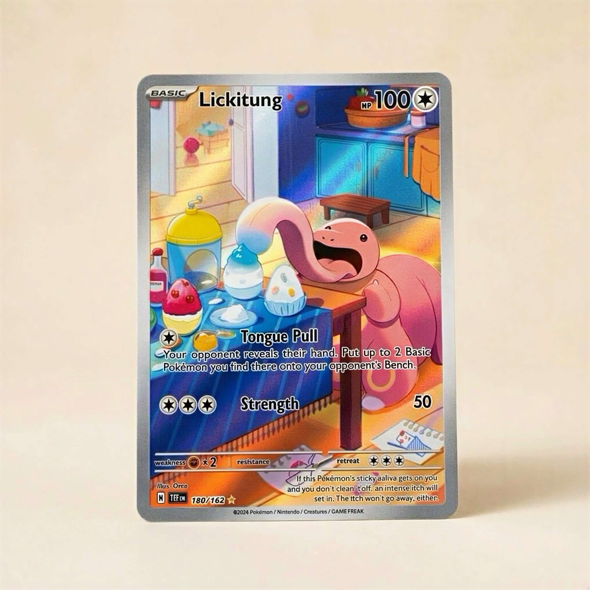 Lickitung 180/162 — Scarlet & Violet: Temporal Forces — Common