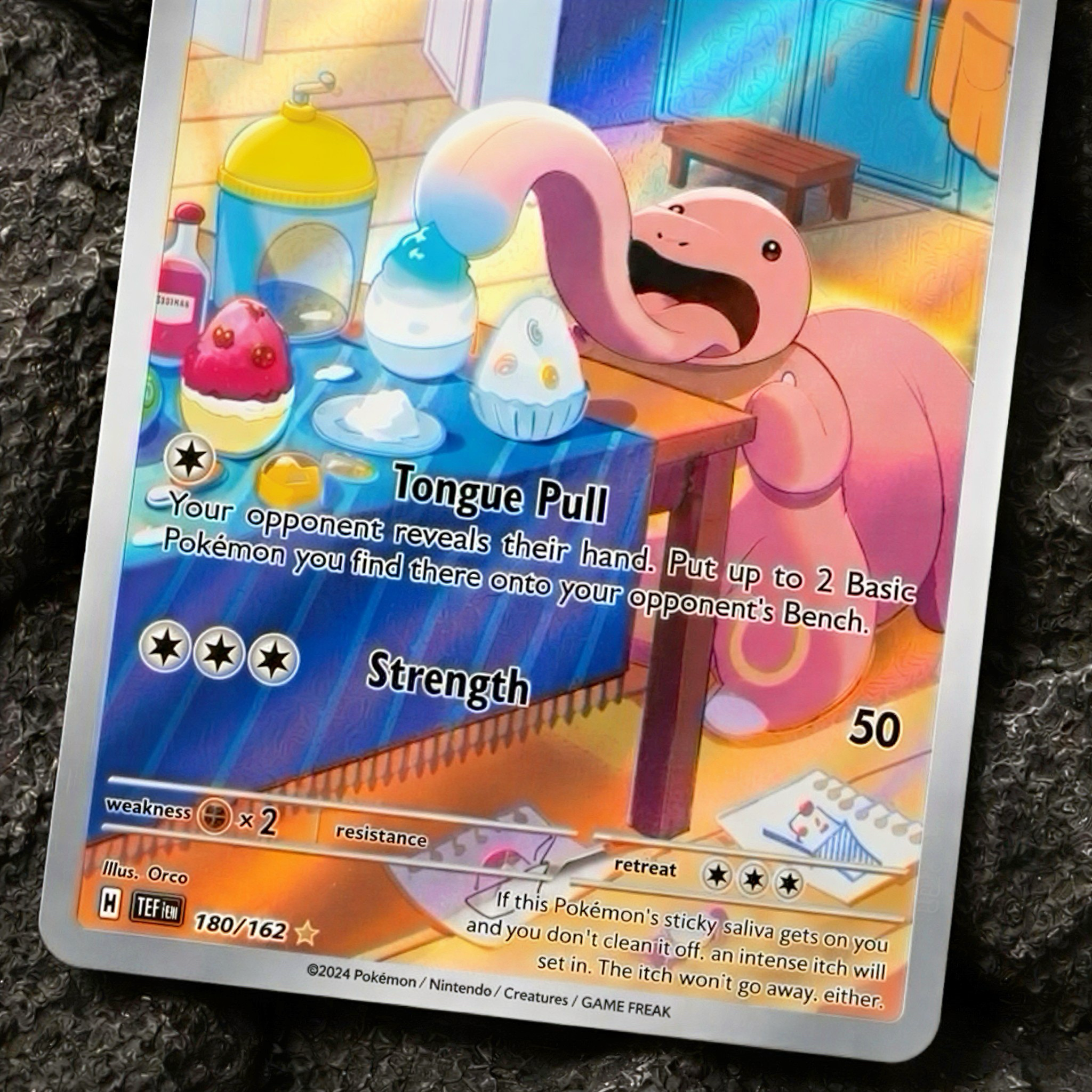 Lickitung 180/162 — Scarlet & Violet: Temporal Forces — Common