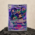 Chévereh Hop’s Trevenant 237/217 Illustration Rare Pokémon card featuring Hop and Trevenant in a stylized forest.