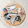 Chévereh Puerto Rican sticker pack with flag, quenepas, astronaut, coffee maker, and Boricua text.