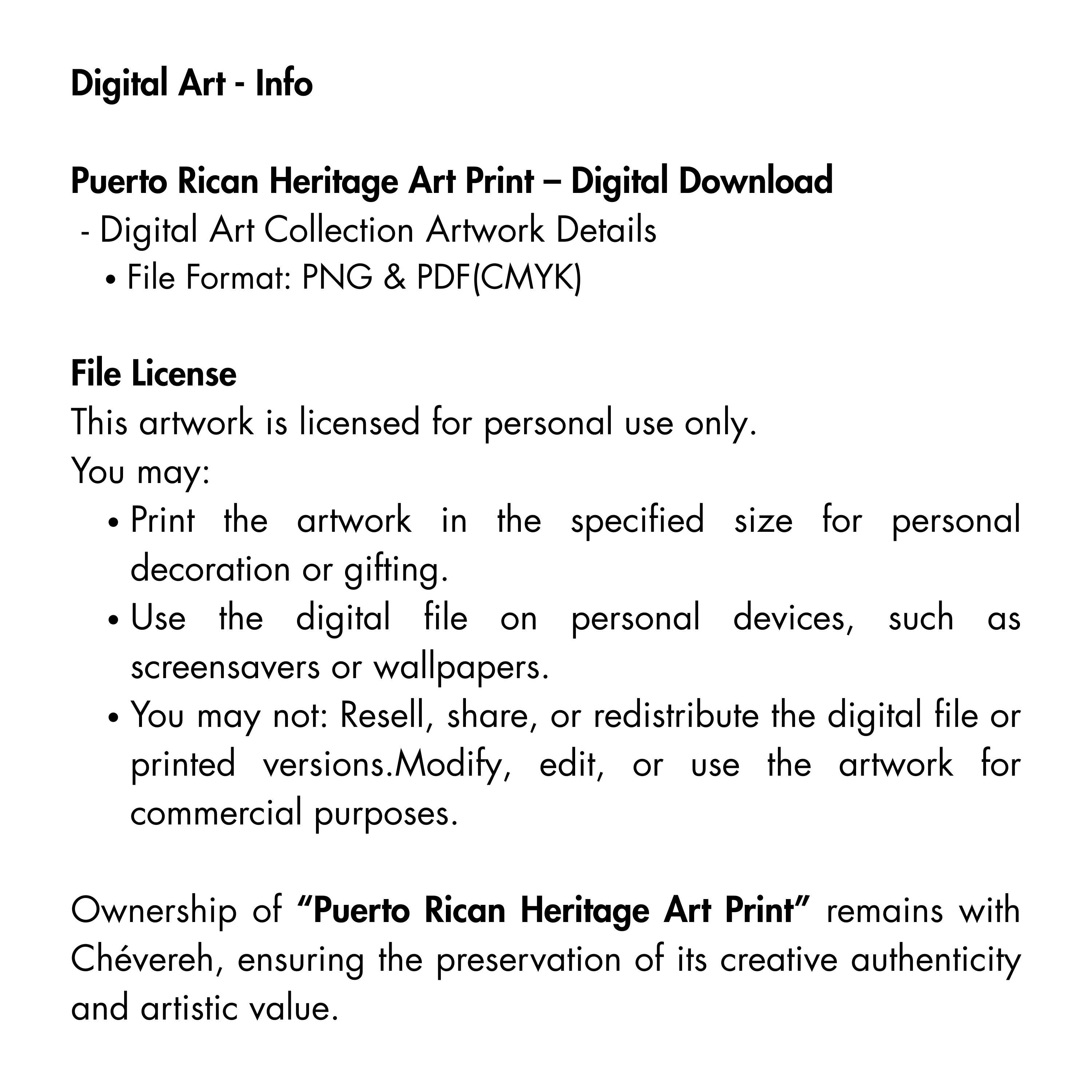 Puerto Rican Girl Art Print  Old San Juan, Flag Dress (PNG & PDF)